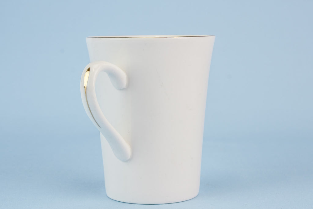Bone china floral mug