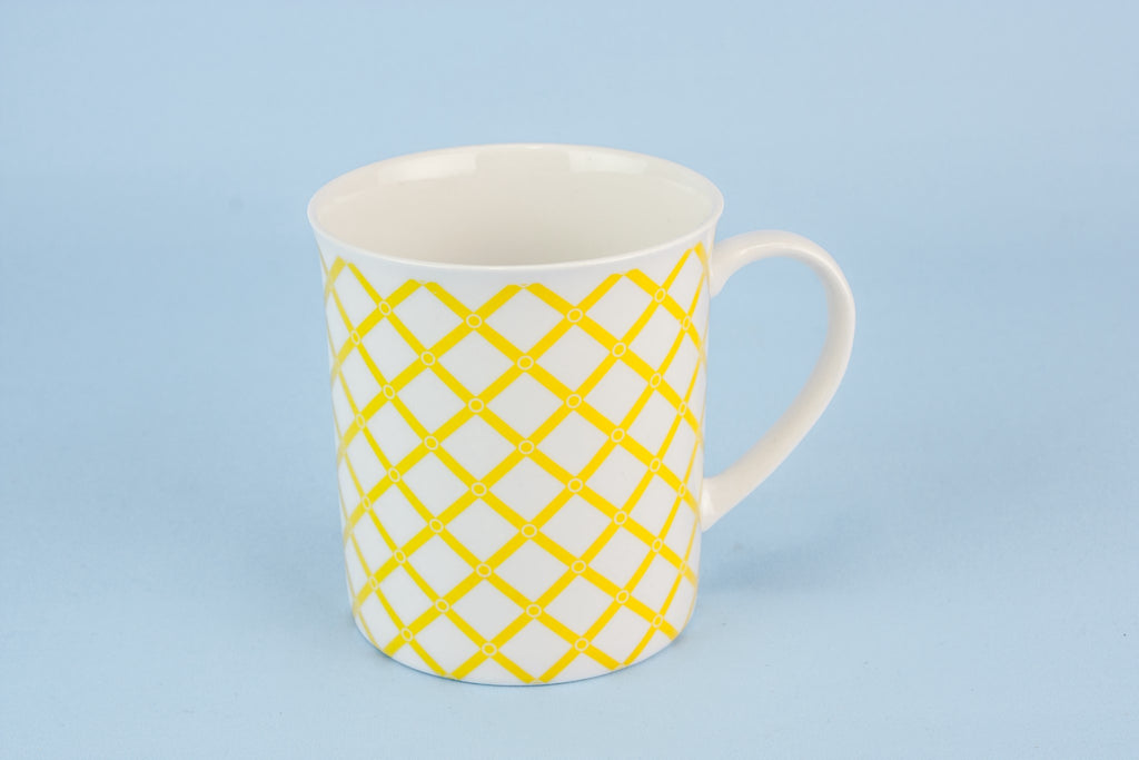 Yellow coffee mug
