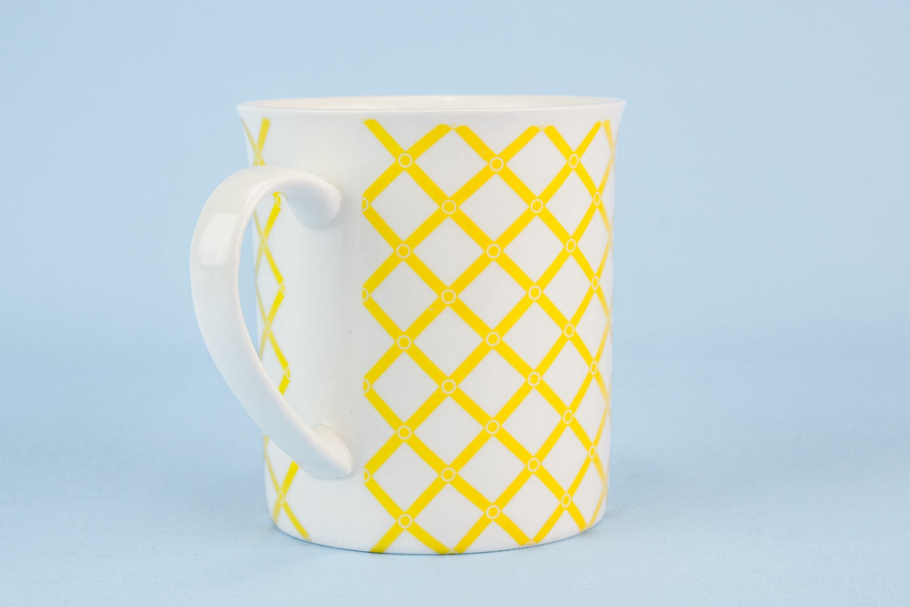 Yellow coffee mug