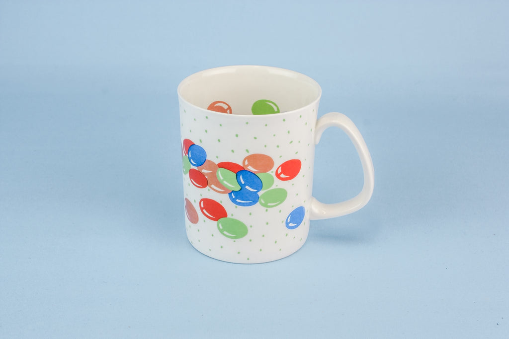 Retro bone china mug