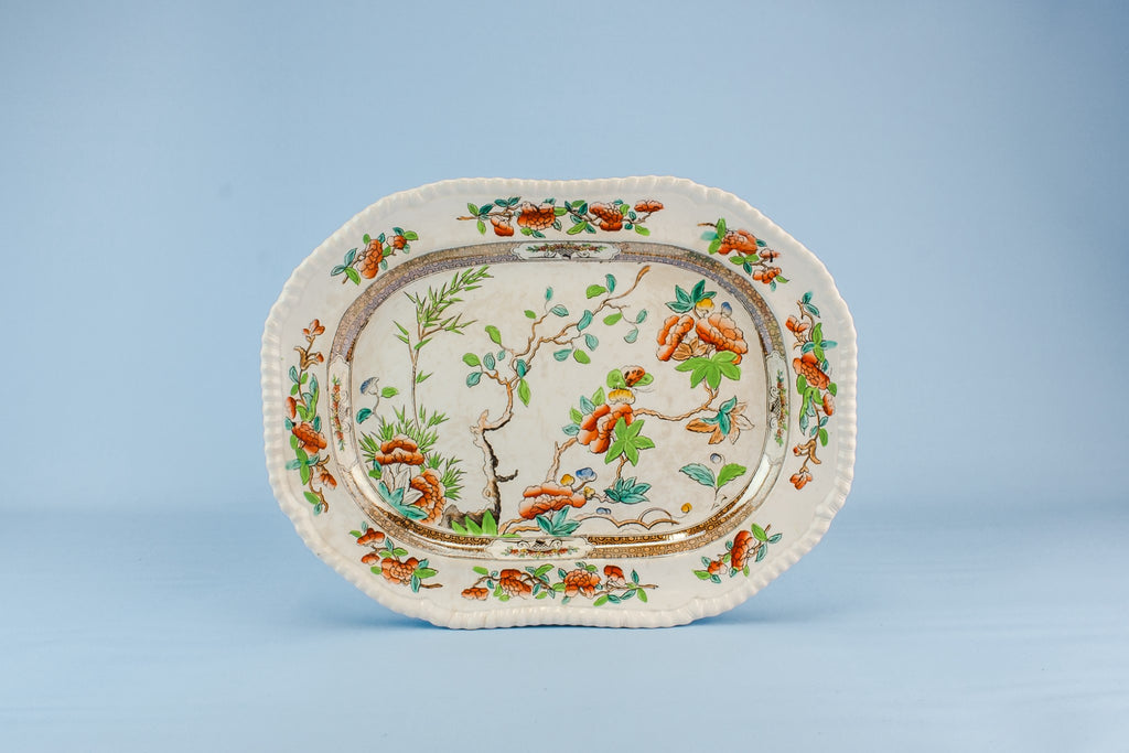 Copeland pottery platter