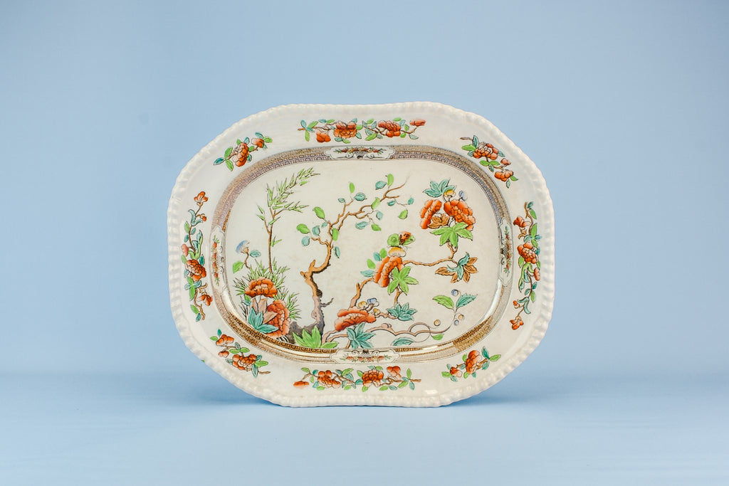 Victorian bone china platter
