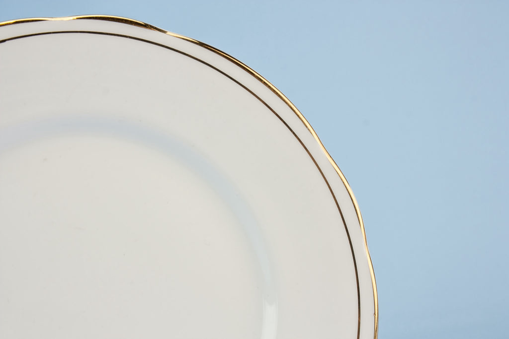 4 Ascot bone china plates