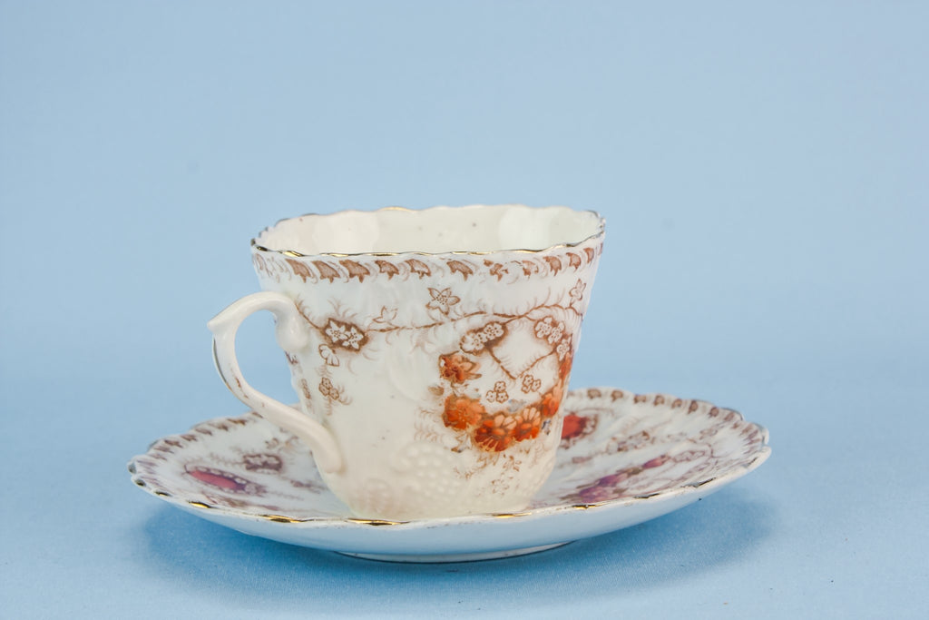Art Nouveau cup and saucer