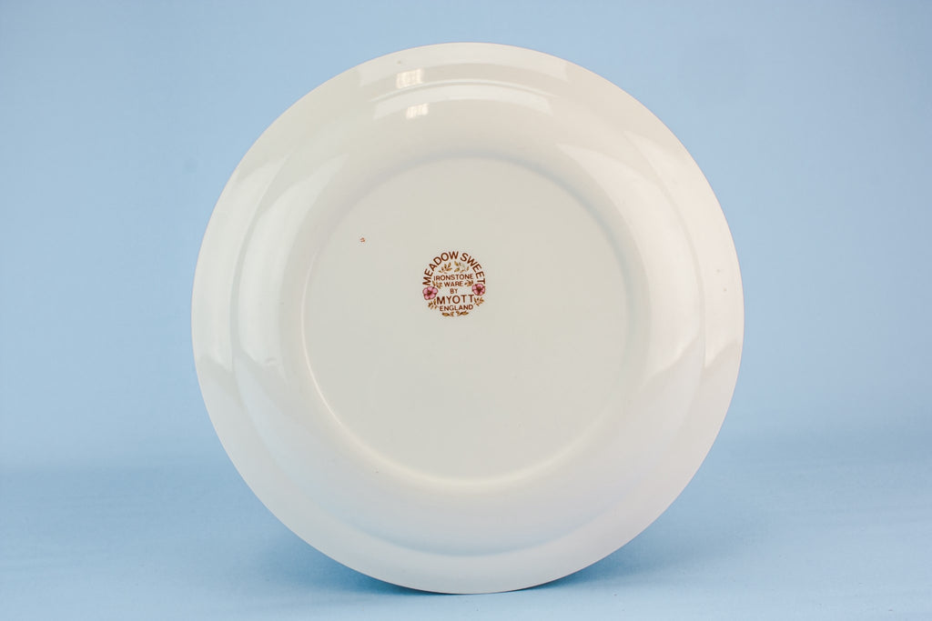 3 stoneware dinner plates