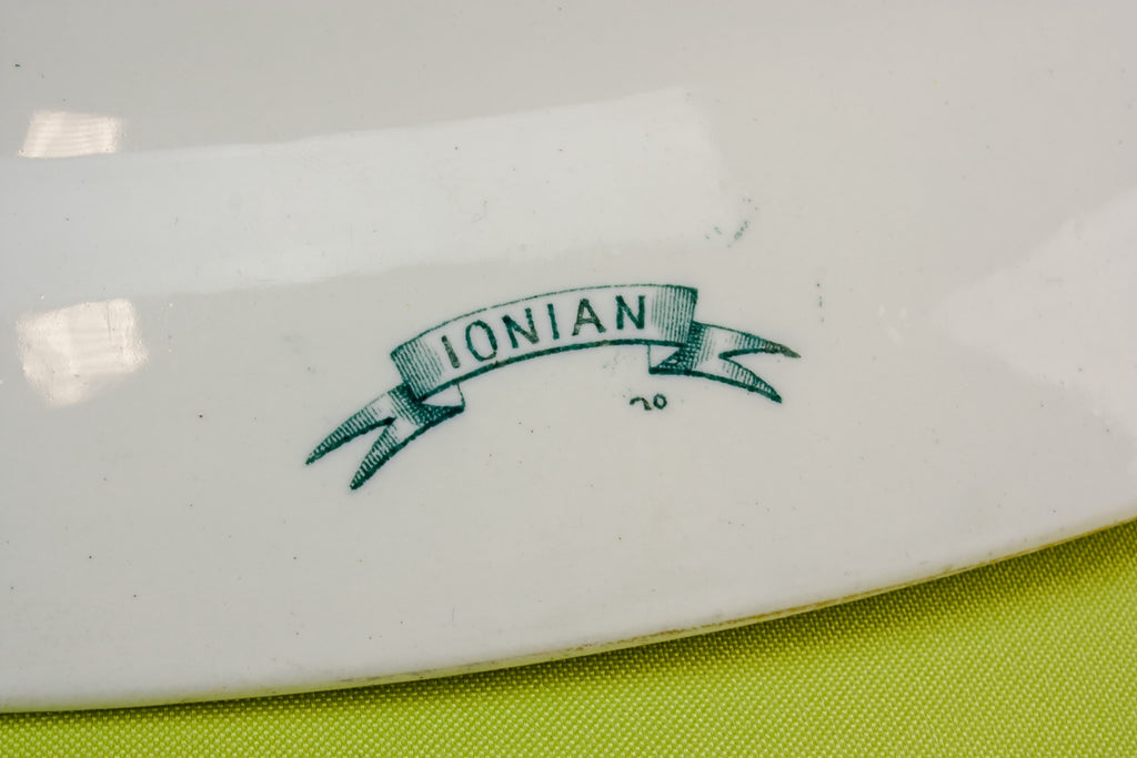 Arts & Crafts pottery platter