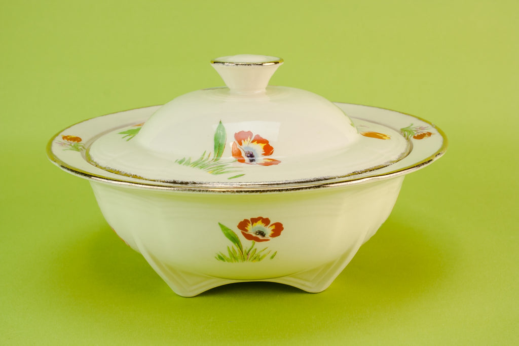 Art Deco tulips tureen