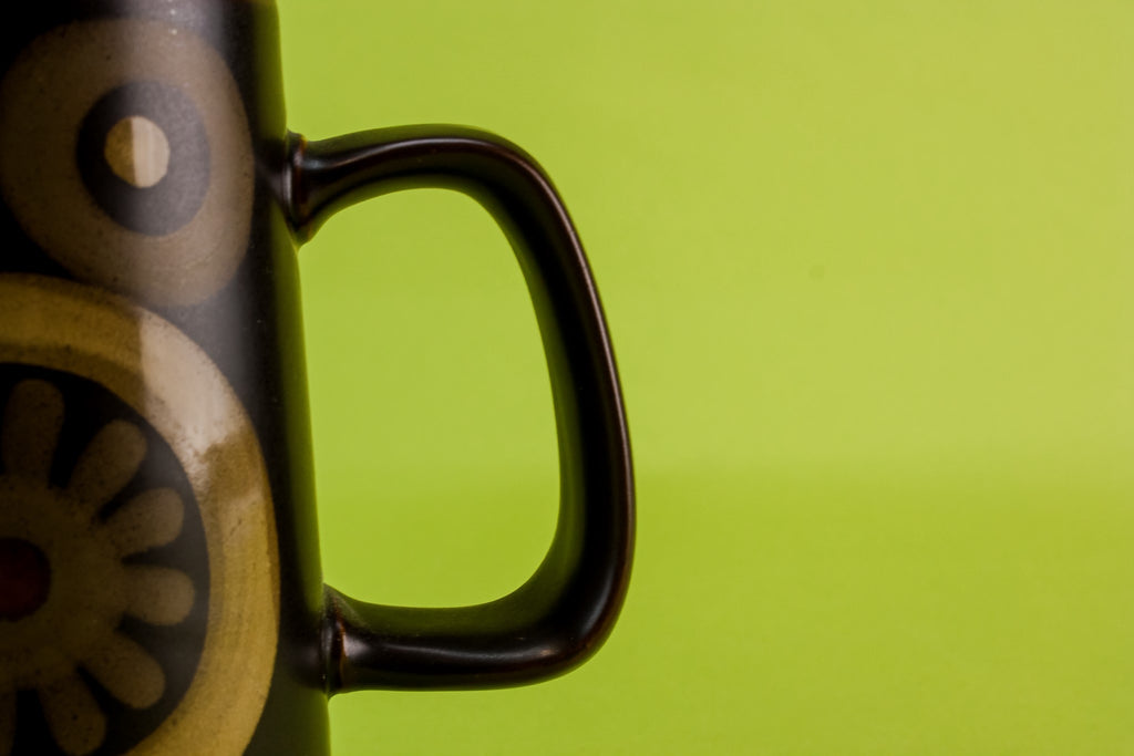 Brown pottery jug
