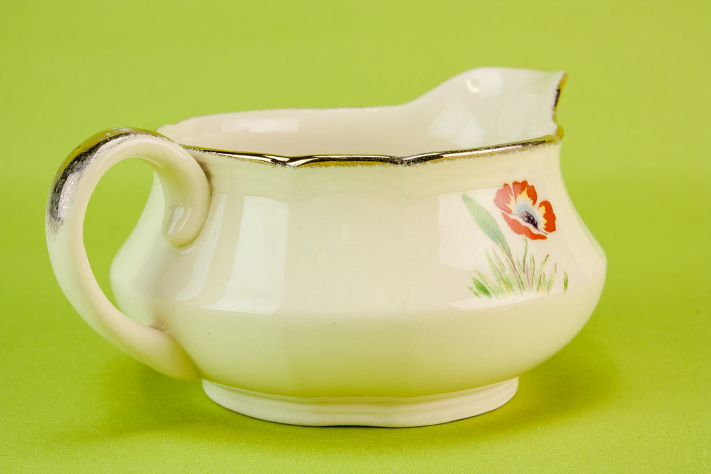 Art Deco pottery creamer