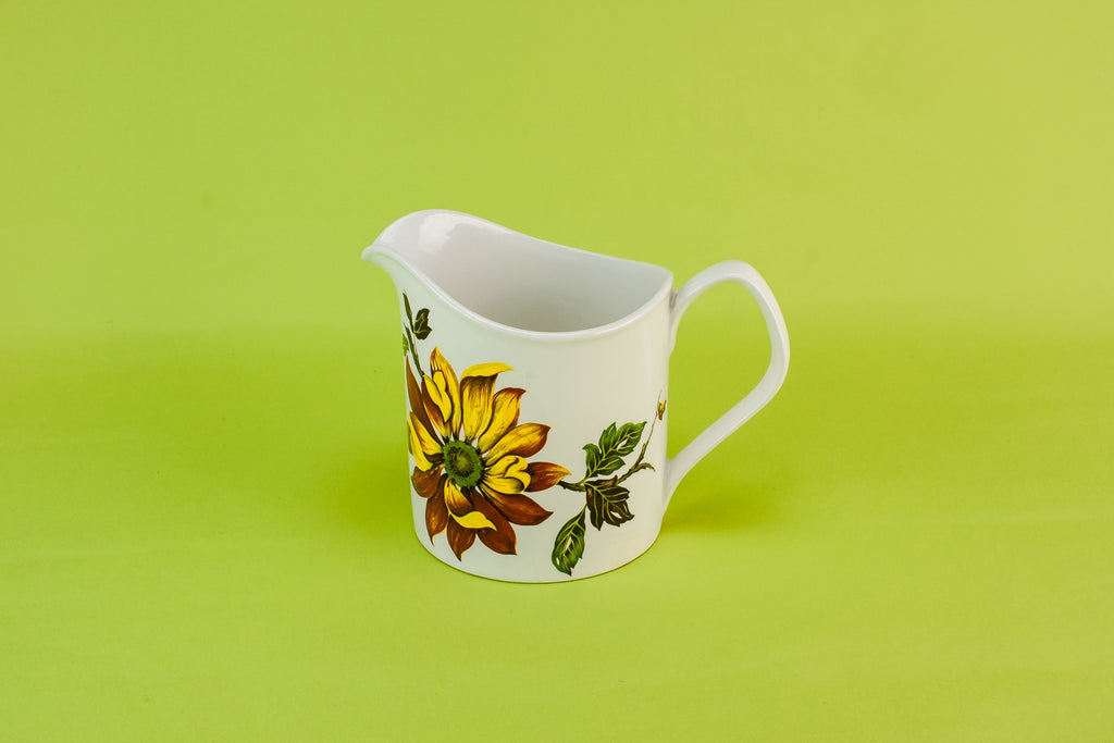 Yellow flower jug