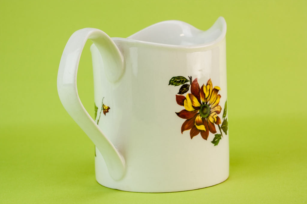 Yellow flower jug