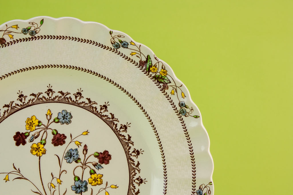 Copeland pottery serving dish