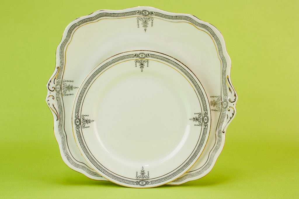 Bone china tea set for four