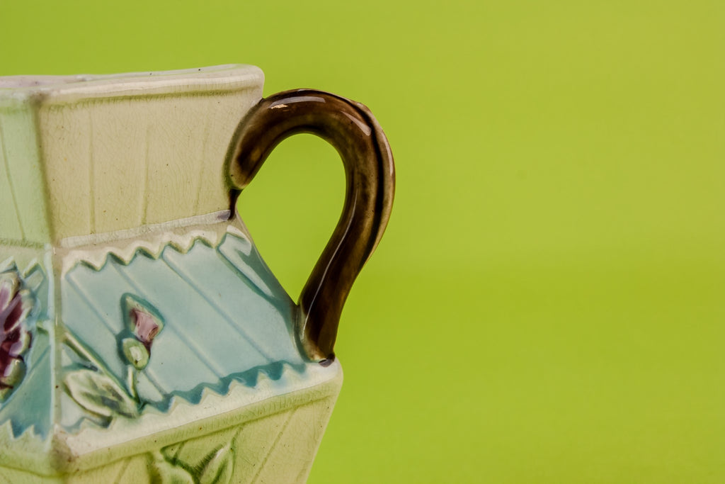 Majolica creamer