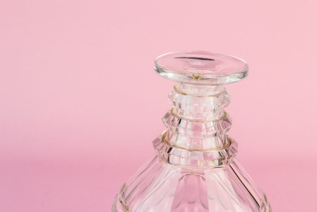 Cut glass port decanter