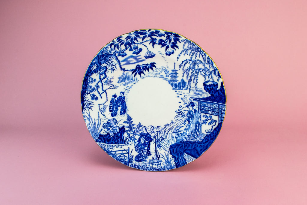 4 Crown Derby dinner plates