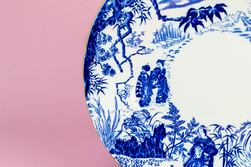 4 Crown Derby dinner plates