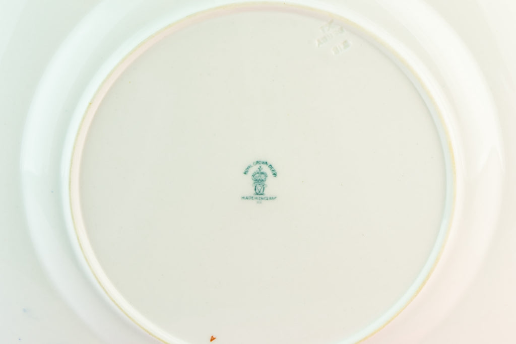 4 Crown Derby dinner plates