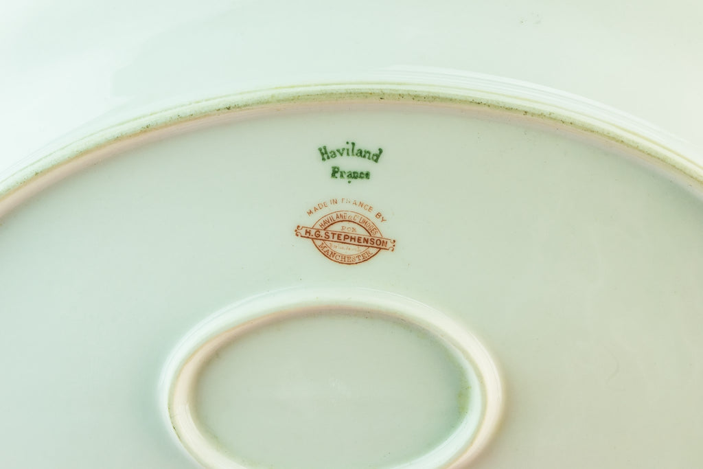 Limoges porcelain platter