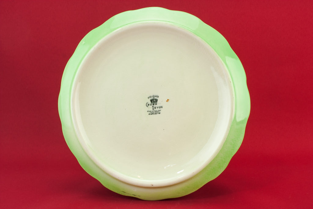 Fieldings pottery serving dish
