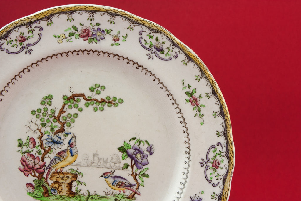 Copeland pottery serving dish