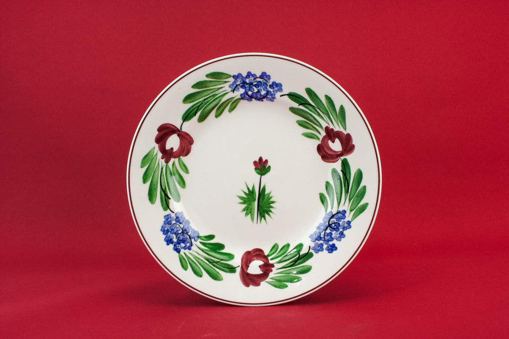 Retro pottery serving dish