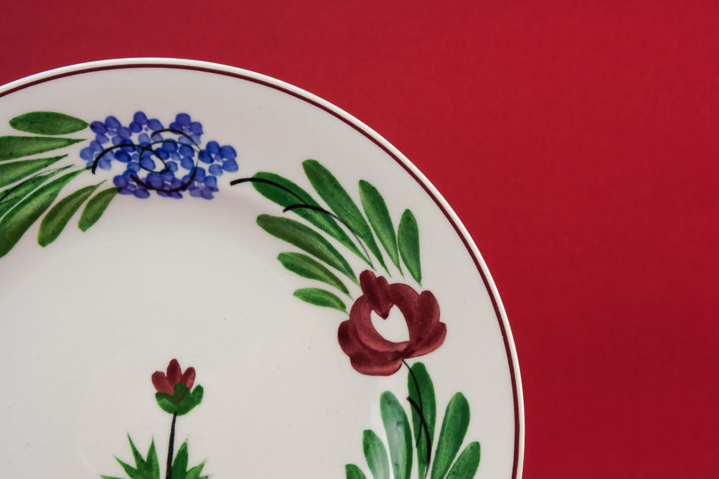 Retro pottery serving dish