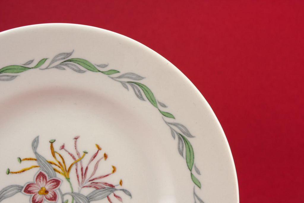 6 Royal Doulton pottery plates