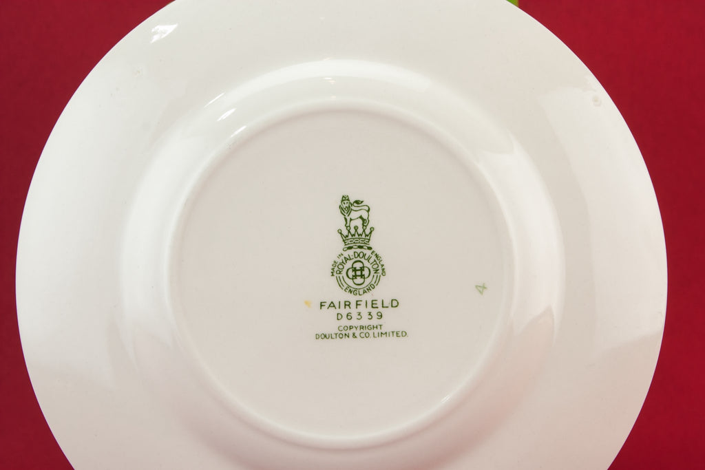 6 Royal Doulton pottery plates