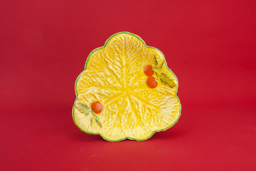 Art Deco pottery serving dish