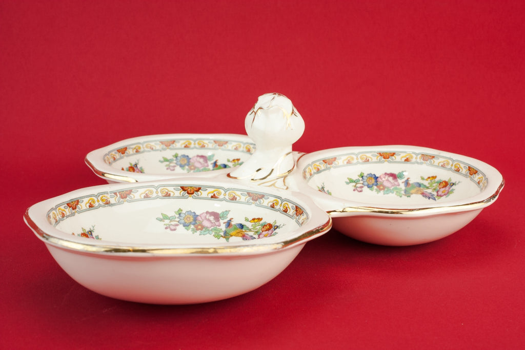 Art Deco pottery serving dish