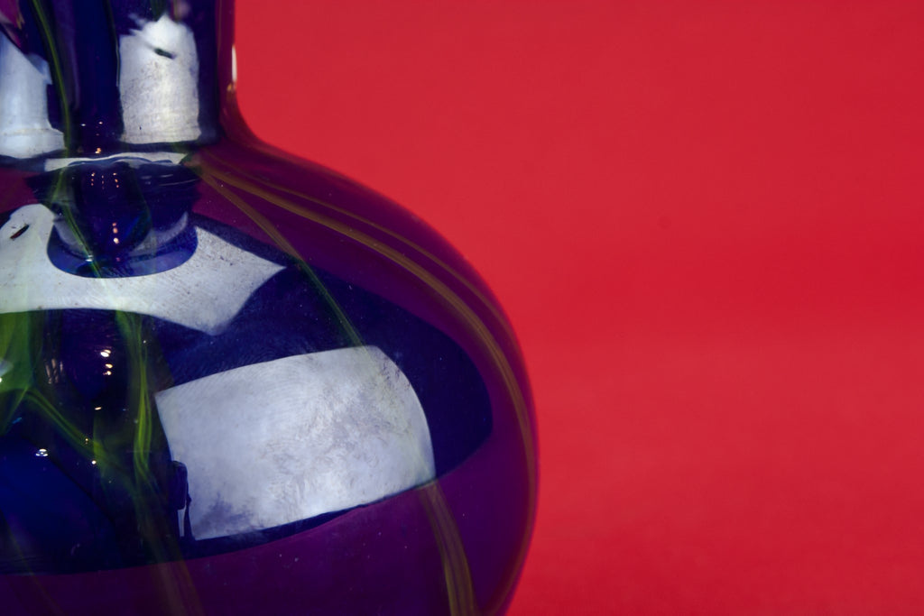 Small glass vase