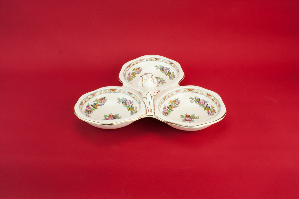 Art Deco pottery serving dish