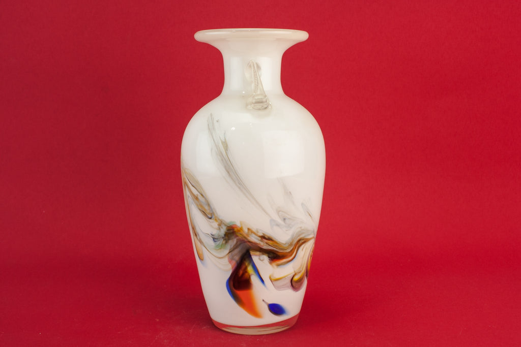 Modernist glass vase