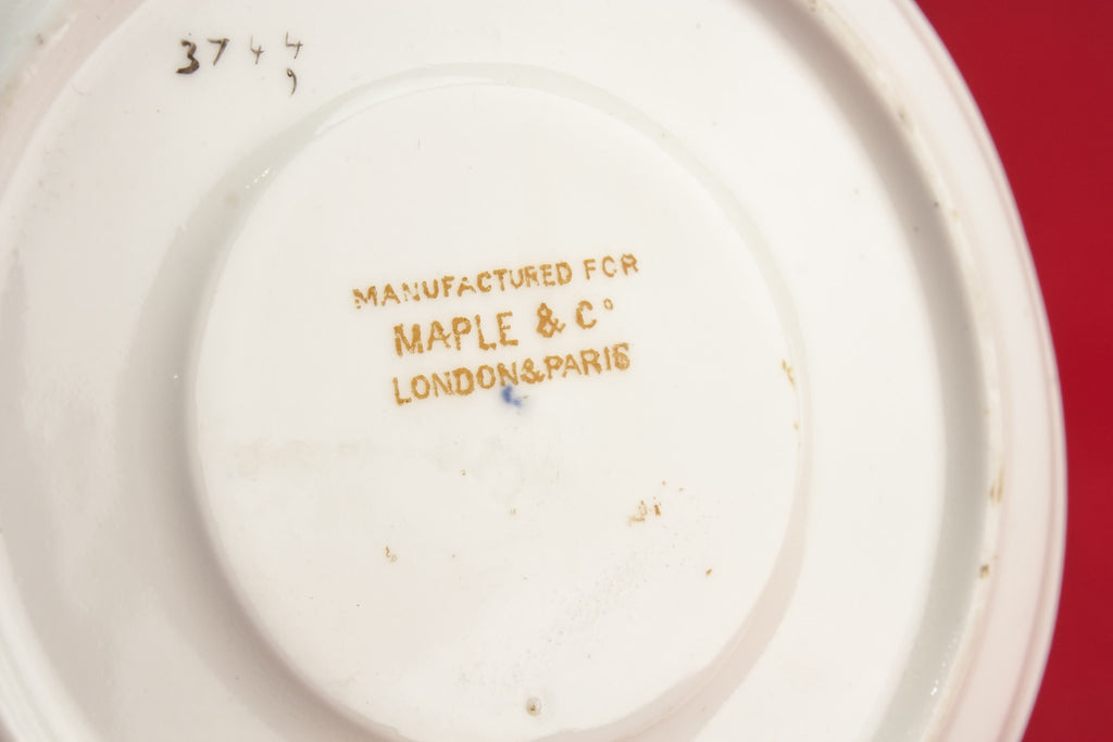 Gold bone china coffee cup