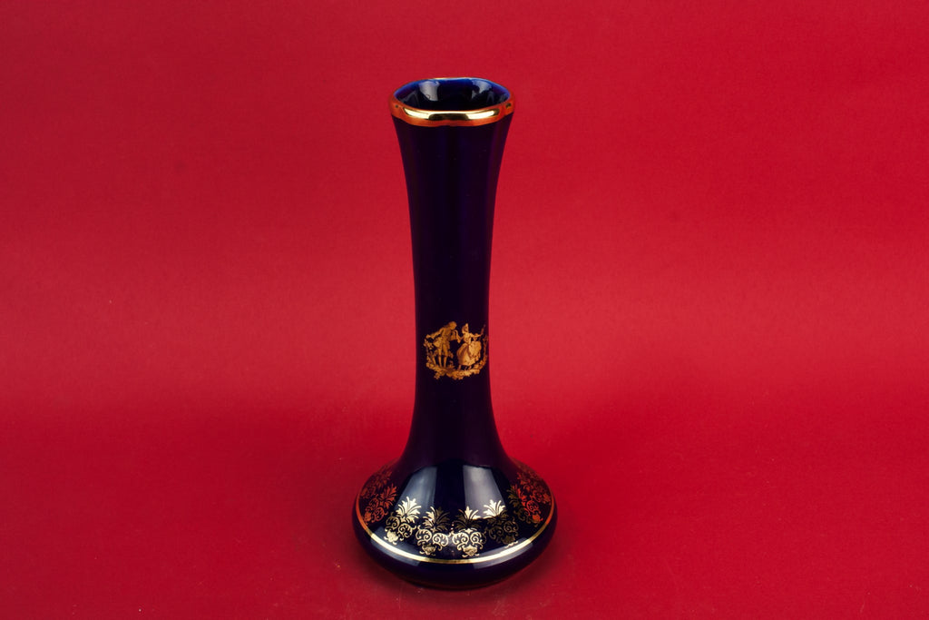 Limoges flute vase