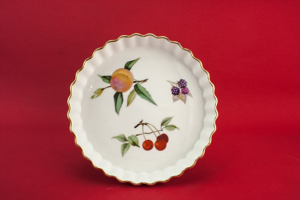 Retro bone china serving dish