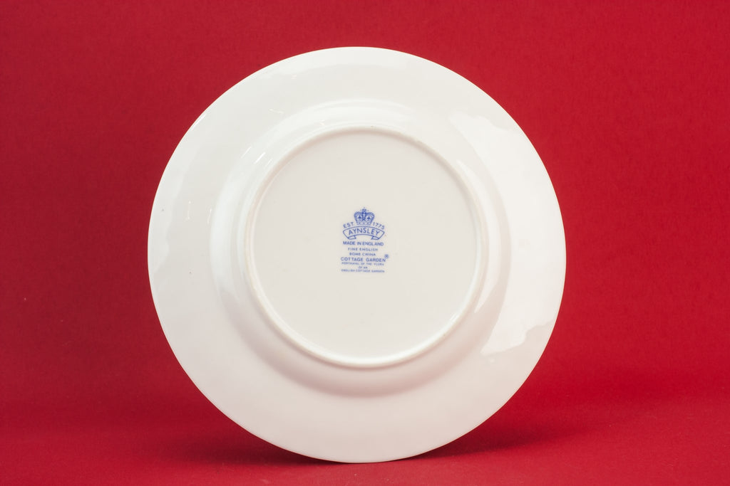 Aynsley bone china plate