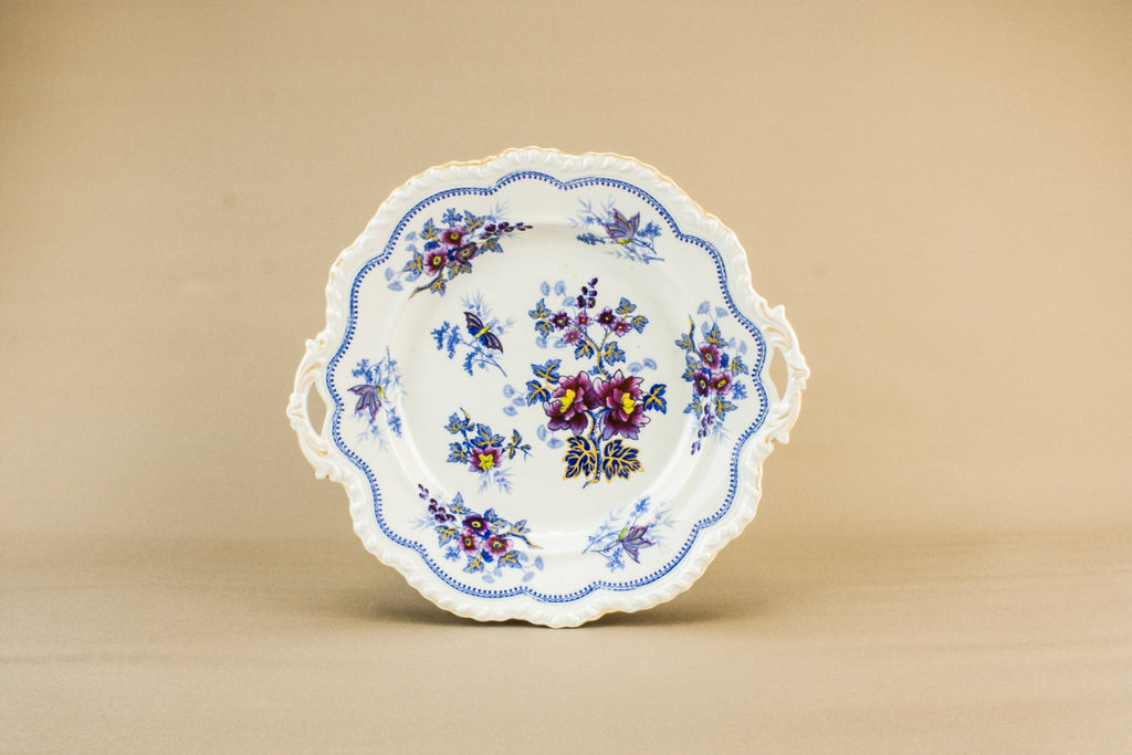 Victorian pottery serving dish
