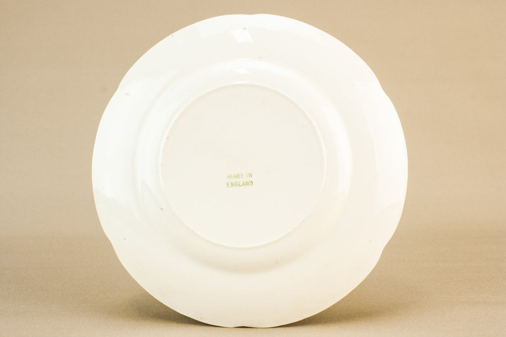 Chintz pottery plate