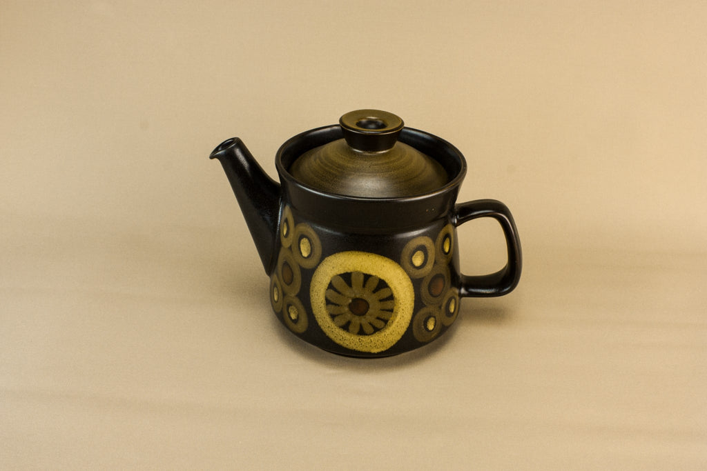 Large pottery teapot