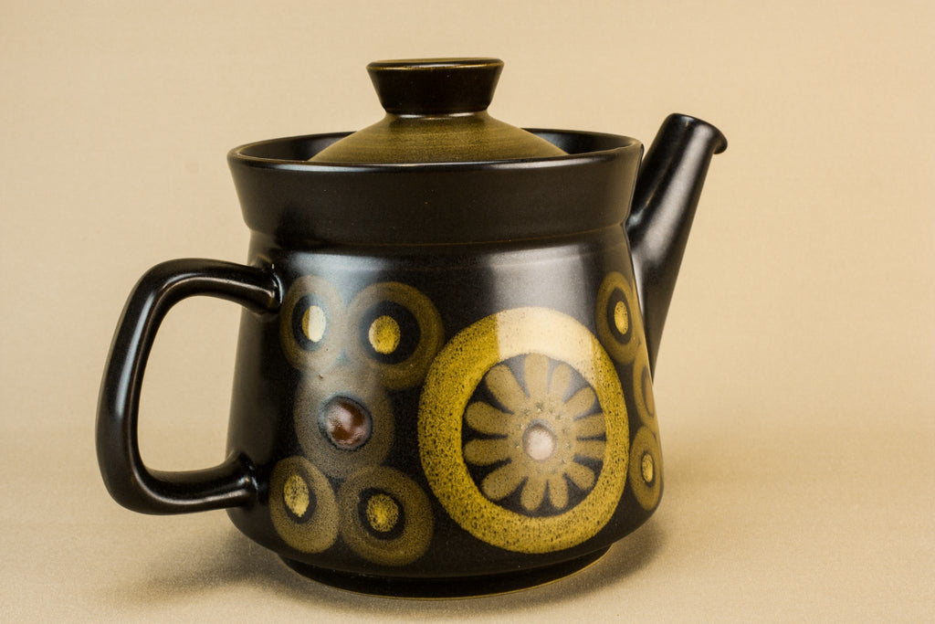 Large pottery teapot