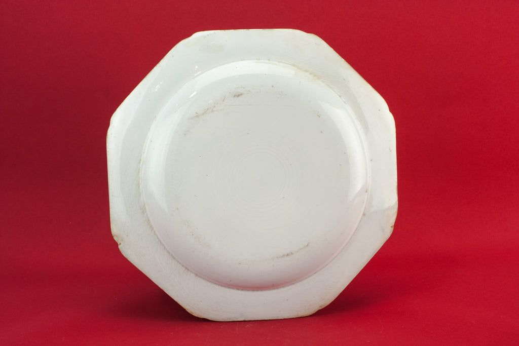 Blue and white serving dish