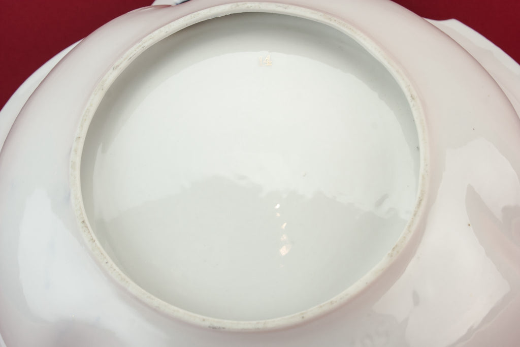 Porcelain floral bowl