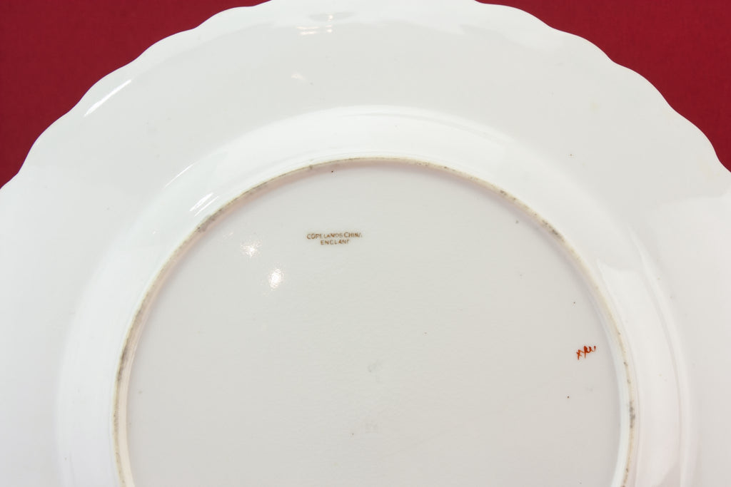2 Copeland dinner plates