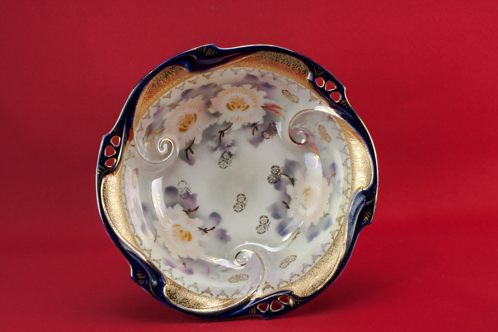 Porcelain floral bowl