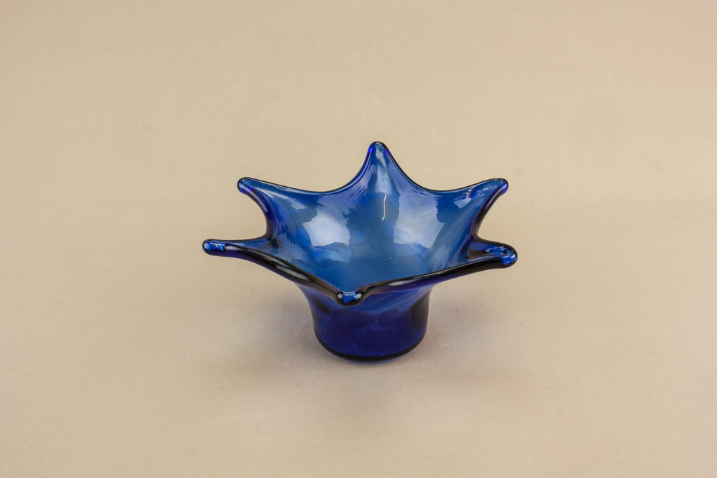Modernist glass bowl