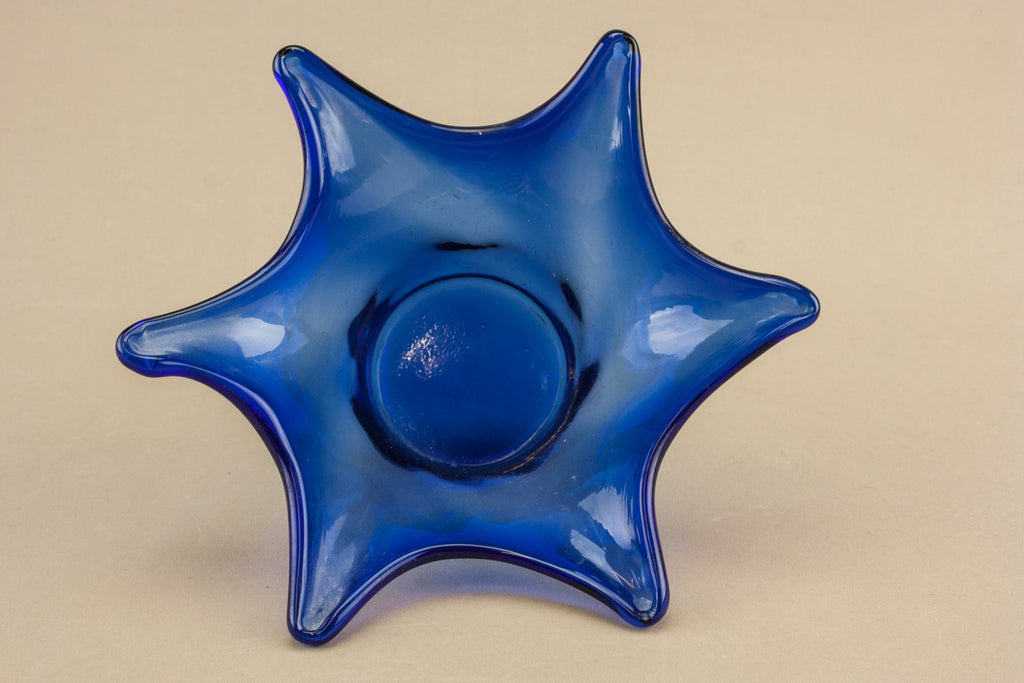 Modernist glass bowl