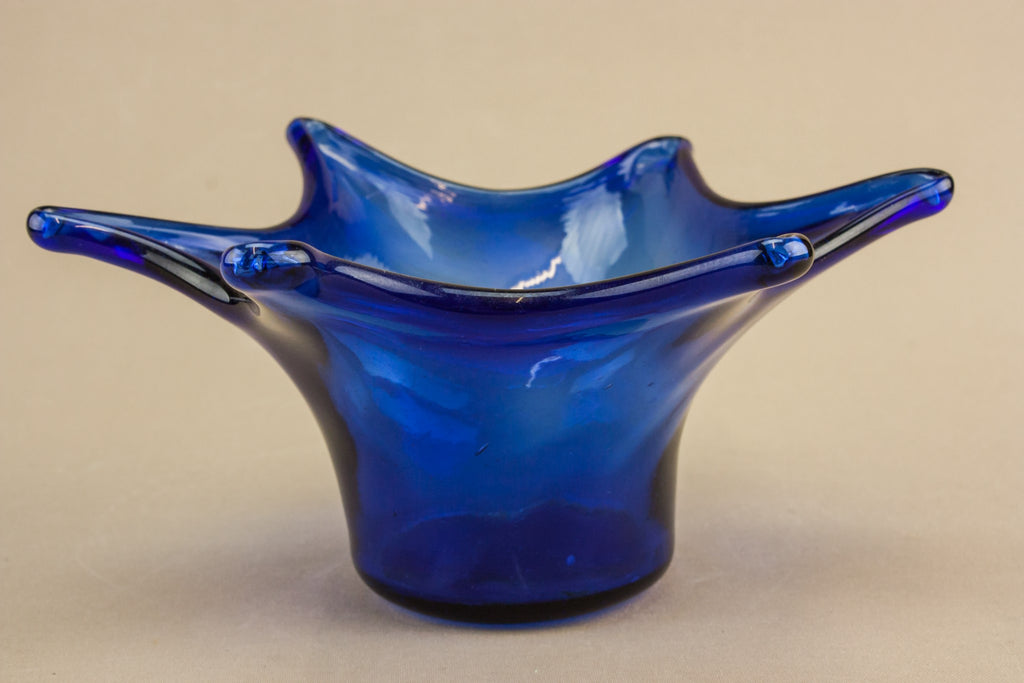 Modernist glass bowl