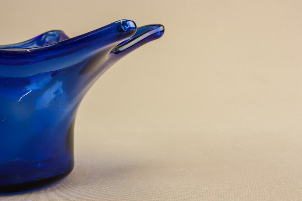 Modernist glass bowl